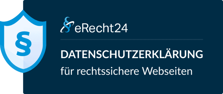 eRecht24 Datenschutzerklärung