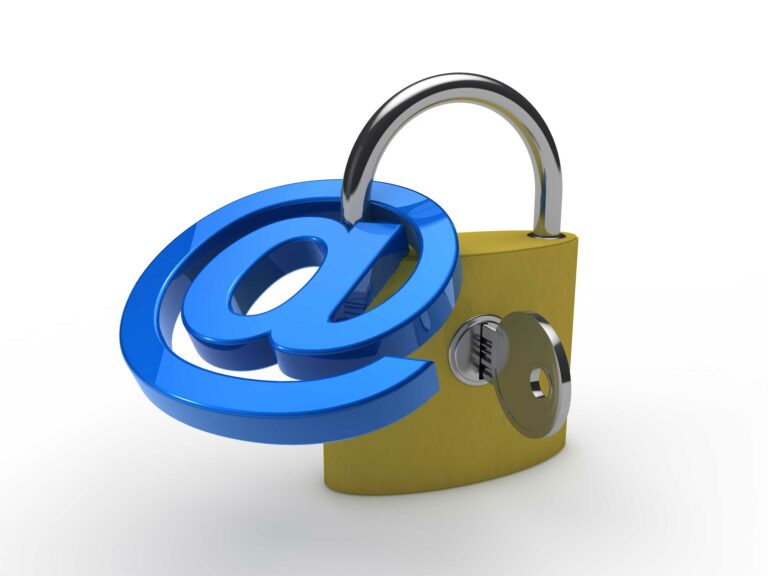 Mailsicherheit, Sicherheitsschloß